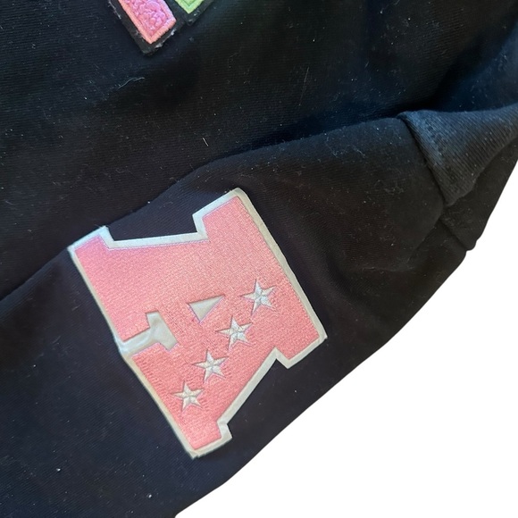 Pro Standard Black CINCINNATI BENGALS Neon Fleece Pullover Hoodie 2XL XXL - Picture 4 of 9